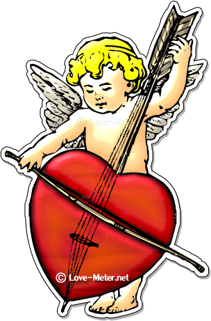 Cupid Pictures For Valentines Day. Valentine#39;s Cupid with Violin